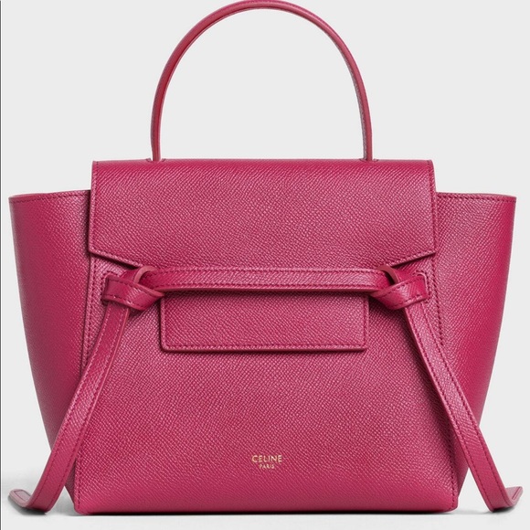 Sold x Celine nano belt bag - Raspberry - Picture 15 of 16